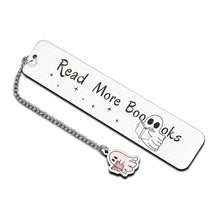Load image into Gallery viewer, Halloween Bookmarks Horror Bookmark Ghost Spooky Basket Gifts for Women Book Marks for Reading Kids Book Accessories for Book Lovers Gothic Dark Romance Bookish Gift Boo Basket Stuffers for Women
