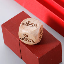 Load image into Gallery viewer, Couple Date Night Ideas Gifts for Husband Wife Anniversary Wedding Gifts for Women Men Wood Decider Dice Valentine's Day Christmas Birthday