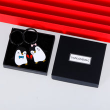 Load image into Gallery viewer, VANLOVEMAC Couples Gifts for Boyfriend Girlfriend Best Friend Penguin Lover Cute Keychain Christmas Valentines Day Matching Couple Stuff for Husband Wife Fiancée Anniversary Birthday Gifts Keyring