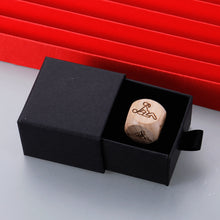Load image into Gallery viewer, Couple Date Night Ideas Gifts for Husband Wife Anniversary Wedding Gifts for Women Men Wood Decider Dice Valentine's Day Christmas Birthday