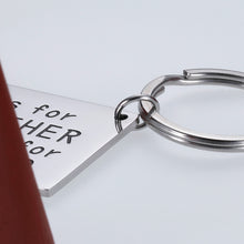 Load image into Gallery viewer, Gift for Brother Keychain Birthday Gifts from Brother Sister Big Brother Little Brother New Brother Gifts for Boys Christmas Wedding B is for Brother