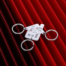 Load image into Gallery viewer, Mom GIFS Keychain Christmas GIF for Daughter Little Sister Big Sister Puzzle Pendant Family 3pcs Mother Birthday GIF from Daughter Big Mother’s Day Stocking Stuffers