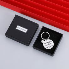 Load image into Gallery viewer, Inspirational Gift Keychain for Daughter Midsummer Night’s Dream Merchandise Her Women Girl Sister Nursery Christmas Shakespeare and though she be but little she is fierce Birthday Graduation