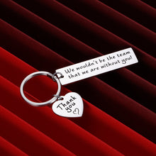 Load image into Gallery viewer, Gift for Coworker Keychain Birthday Colleague Boss Day Supervisor Friends Retirement Appreciation Gifts Farewell Leaving Going Away Gifts Boss Lady Thank You Gifts Christmas Gifts for Him Her