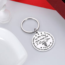 Load image into Gallery viewer, Dad Gift from Son Daughter Funny Inspirational Keychain for Him Men from Stepdaughter Stepson No Matter What Life Throws At You, At Least You Don’t Have Ugly Children from Teenage Keyring