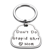 Load image into Gallery viewer, Funny Birthday Christmas Graduation Gift Keychain for Son Daughter from Mom Dad