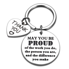 Load image into Gallery viewer, Coworker Appreciation Gift Keychain Thank You Gifts for Colleague Boss PM Manager Employee Motivation Present Goodbye Farewell Going Away Retirement Thanksgiving Christmas Gifts for Coach Teacher