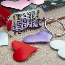 Load image into Gallery viewer, Inspirational Keychain Gift for Women Men BFF Daughter Son Graduation Birthday