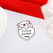 Load image into Gallery viewer, Pocket Hug Token Gift for Women Best Friend Boyfriend Girlfriend Cute Funny Gift for Son Daughter Sister Girls Keepsake Valentines Day Christmas Birthday Coin Present with Card