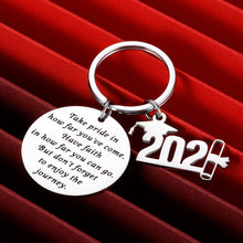 Load image into Gallery viewer, Class of 2021 Keychain Graduation Gifts for Senior College Master High School Graduate Women Men Him Her Nurse Medical Student Grads Teacher Inspirational Gift Key Chain for Boys Girls Daughter Son