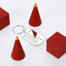 Load image into Gallery viewer, Thank You Gift for Coworkers Boss Teacher Going Away Appreciation Gift for Leader Supervisor PM Colleagues Office Christmas Gift Keychain Retirement Birthday Leaving Farewell Gifts for Male Female