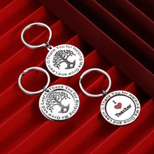 Load image into Gallery viewer, 3PCS Teacher Appreciation Gifts Keychain Thank You Gift Graduation for Women Men Best Teachers Keyring for Preschool Teachers Birthday Gift Back to School Nana Christmas Valentines Day