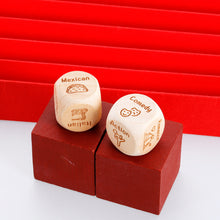 Load image into Gallery viewer, Couple Gifts for Husband Wife Anniversary Funny Gifts for Women Men Couple Date Night Ideas Food Decision Dice Birthday Gifts for Boyfriend Girlfriend Him Her Valentine's Day Christmas Wedding Gifts