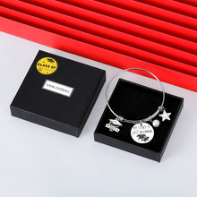 Load image into Gallery viewer, Inspirational Graduation Nurse Gifts for Class of 2021 Bracelet for College Senior High School Students Thank You gift for Nurse Week Grads Friend Men Women Bangle for Women Back To School Present