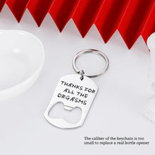 Load image into Gallery viewer, Funny Gifts Keychain for Men Boyfriend Him Husband Birthday from Girlfriend Her