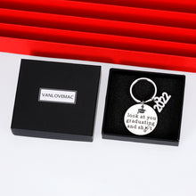 Load image into Gallery viewer, Graduation Gifts for Him Class of 2022 Funny Keychain for Boys Women Men Student Grad College University High Senior Middle School Teen Best Friend Son Daughter Birthday Gift