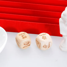 Load image into Gallery viewer, Couple Gifts for Husband Wife Anniversary Funny Gifts for Women Men Couple Date Night Ideas Food Decision Dice Birthday Gifts for Boyfriend Girlfriend Him Her Valentine's Day Christmas Wedding Gifts