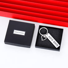 Load image into Gallery viewer, 11 th Steel Anniversary Gift for Her Him 4015 Days Funny Couple Keychain for Women Men from Husband Wife Boyfriend Girlfriend Wedding Gifts I Love You Keyring