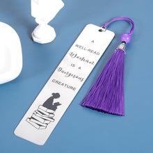 Load image into Gallery viewer, Inspirational Gifts for Women Graduation Bookmark with Tassel Mom Wife Sister Girlfriend Daughter Feminism Book Lover Reader Teacher Student Office Book Club Birthday Anniversary (Double Sides)
