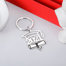 Load image into Gallery viewer, 2021 Graduation Gift Funny Keychain for Women Men Master Nurse Medical Graduates College Seniors High School Students Graduation Grad Gifts for Her Him Teens Kid Friend Daughter Son from Mom Dad