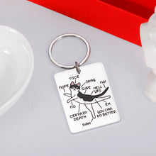 Load image into Gallery viewer, Cat Gifts for Cat Lovers Women Personalized Cute Keychain for Her Girl Girlfriend Boyfriend Sister Best Friend Kawaii Stuff for Christmas Birthday Anniversary Valentine's Day