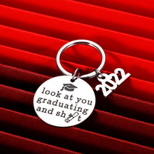 Load image into Gallery viewer, Graduation Gifts for Him Class of 2022 Funny Keychain for Boys Women Men Student Grad College University High Senior Middle School Teen Best Friend Son Daughter Birthday Gift