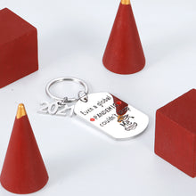 Load image into Gallery viewer, Funny 2021 Graduation Keychain Inspirational Gifts for Her Him Daughter Son BFF Graduate College Middle High School Master Students Class of 2021 Senior Grad Gift for Boys Girls Women Men Best Friend
