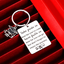 Load image into Gallery viewer, Graduation Gifts for Her Him Class of 2022 Inspirational Keychain for Boys Girls College High School Grads Senior 2022 Nurse Student Master Gift for Son Daughter Women Men Best Friend Teen Birthday