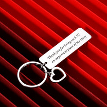 Load image into Gallery viewer, Thank You Gift Keychain for Teacher Best Appreciation Goodbye Gifts for Coworker Men Women Husband Wife Boss Leaders Mentors Farewell Leaving Gift from Student for Christmas Birthday Valentine's Day