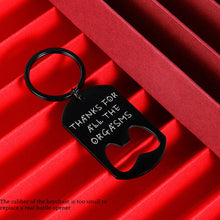 Load image into Gallery viewer, Funny Gifts Keychain for Men Boyfriend Him Husband Birthday from Girlfriend Her