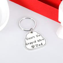Load image into Gallery viewer, Funny Birthday Christmas Graduation Gift Keychain for Son Daughter from Mom Dad