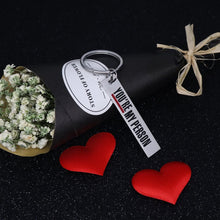 Load image into Gallery viewer, Best Friends Gifts Keychain Pendant - You Are My Person Key Ring Charm, Best Gift for Friends,Wife Husband,GF, BFF and Loved Ones (Gift Package)