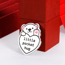 Load image into Gallery viewer, Pocket Hug Token Gift for Women Best Friend Boyfriend Girlfriend Cute Funny Gift for Son Daughter Sister Girls Keepsake Valentines Day Christmas Birthday Coin Present with Card