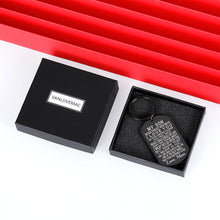 Load image into Gallery viewer, Inspirational Gift to Son from mom-Never Forget How Much i Love You Gift Keychain for Teen Boy from Mother in Law Stepmom