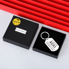 Load image into Gallery viewer, Funny Graduation Quarantine Gifts Class of 2021 Keychain for Women Men Friend High School College Students Teacher Nurse Law Doctor Graduates Inspirational Key-chain Graduation Keepsake Present for Her Him