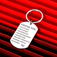 Load image into Gallery viewer, Thank You Gift for Coworkers Boss Teacher Going Away Appreciation Gift for Leader Supervisor PM Colleagues Office Christmas Gift Keychain Retirement Birthday Leaving Farewell Gifts for Male Female