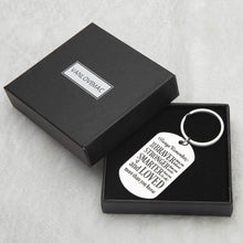 Load image into Gallery viewer, Inspirational Keychain Gift for Women Men BFF Daughter Son Graduation Birthday