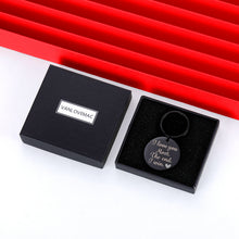 Load image into Gallery viewer, Boyfriend Girlfriend Birthday Gift for Him Her Funny Couple Keychain for Wife Husband Wedding Women Men Boys Girls i Love You Most The End i Win Anniversary Valentine Day (Black)