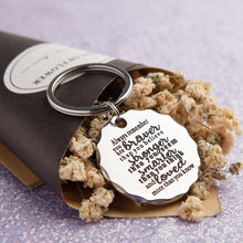 Load image into Gallery viewer, 2021 Graduation Inspirational Gift Keychain Pendant Birthday Gift for Women Men Friends Family Students Kids Remember You Are Braver Than You Believe Key Ring Charm