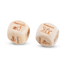 Load image into Gallery viewer, Couple Gifts for Husband Wife Anniversary Funny Gifts for Women Men Couple Date Night Ideas Food Decision Dice Birthday Gifts for Boyfriend Girlfriend Him Her Valentine's Day Christmas Wedding Gifts