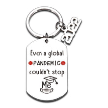 Load image into Gallery viewer, Graduation Inspirational Gifts Class of 2021 2022 Keychain for Women Men College High School Students Her Him Grad Gift