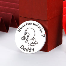 Load image into Gallery viewer, Funny Decision Coin for New Parent Mommy Daddy Women Men New Baby Gifts for Her Him Pregnancy Girls First Time Moms Dads to Be on Motherās Fatherās Day Coin Collcetingļ¼Double-Sidedļ¼