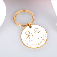 Load image into Gallery viewer, Funny Gag Gifts I've Got Your Back Keychain Christmas for BFF Friends Boyfriend Daughter Son Birthday Her Him Brother Sister Coworker Valentines Day Graduation Wedding Stocking Stuffers Women Men