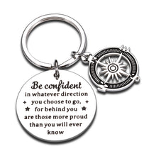 Load image into Gallery viewer, 2022 Graduation Gift Keychain for Her Him Boys Girls Inspirational Gift for College High School Student Class of 2022 Senior Grads Nurse Son Daughter from Mom Dad Women Men Master Phd Birthday Gifts