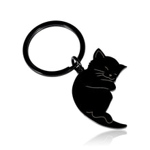 Load image into Gallery viewer, Couple Gift Keychain Cute Cat Matching Gift for Girlfriend Boyfriend Cat Lover Best Friend Husband Wife Him Her Fiancée Couple Stuff for Christmas Valentine's Day Birthday New Year Eve Anniversary