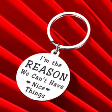 Load image into Gallery viewer, VANLOVEMAC Funny Dog Tag, Round Engraved Tag, Personalized Puppy Pet ID, Pet Tags for Dogs Cats Kitten, Collar Tag, for Pets New Puppy Stainless Steel