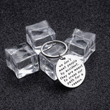 Load image into Gallery viewer, Gifts for Retirement Coworker Leaving Keychain Colleague Appreciation Keyring Thank You Farewell Birthday Gift Women Men We Don't Meet People by Accident Him Her Jewelry