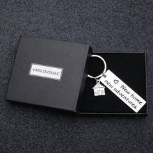 Load image into Gallery viewer, Housewarming Gifts Keychain for New Home Gift First Home Keyring Best Neighbor Gifts Realtor Closing Gifts House Keys New Home New Adventures Presents