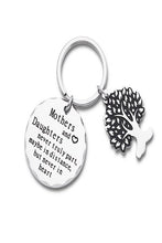 Load image into Gallery viewer, Daughter Gift from Mom Inspirational Keychain for Teen Girl Women from Stepmom