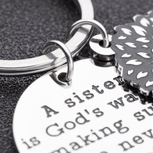 Load image into Gallery viewer, A Sister is god'd Way of Making Sure we Never Walk Alone Best Friend Gifts for Sister Friend Girls Teen Sister in Law Stepsister